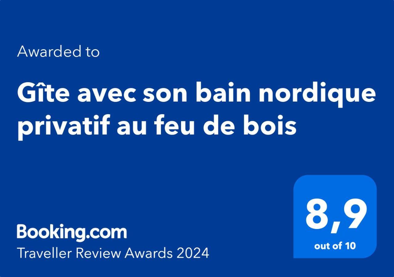 Gite Avec Son Bain Nordique Privatif Au Feu De Bois Pleubian 외부 사진